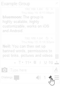 Help - group chat owner - Chatango